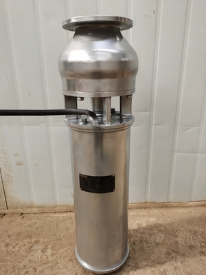 7.5kw Stainless Steel Submersible Fountain Pump QSP Silver Color 60m