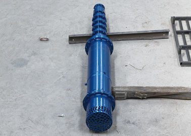 Anti - Abrasive Submersible Mining Pump , Industrial Dewatering Pumps Horizontal