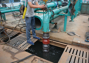 Industrial Cast Iron Submersible Well Pump , Electric Water Pump For Deep Well