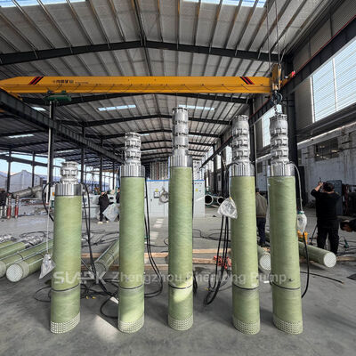 100 Percent Copper Wire Motor Submersible Seawater Pump Suitable for Well Diameter 175mm to 600mm OEM ODM Customization