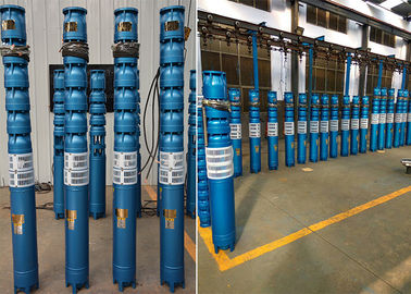 37kw 50hp Blue Electric Deep Well Submersible Pump 37 Kw 50 Hp For Water Supply System