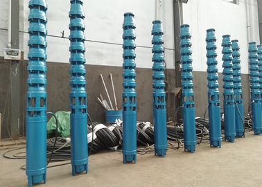 Cast Iron Deep Well Submersible Pump 13kw Power 8 Inch Pump Diameter