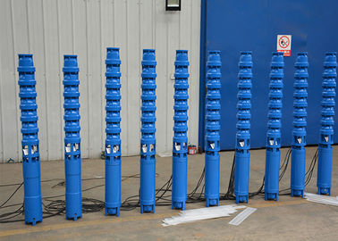 3 Phase 60hz / 50hz Deep Well Submersible Pump 10 - 600m Head Vertical Installation