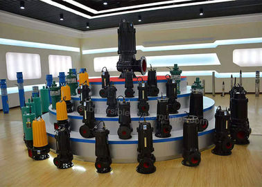 Gravel Sludge Sand Industrial Submersible Sewage Pump 5.5kw / 75kw 24 Months Warranty