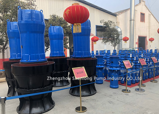 Cast Iron Submersible Propeller Axial Flow Pump Flood Water 1500Lps