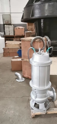 Three Phase Submersible Sewage Pump 75kw AC Stainless Steel WQP
