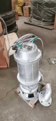 Three Phase Submersible Sewage Pump 75kw AC Stainless Steel WQP
