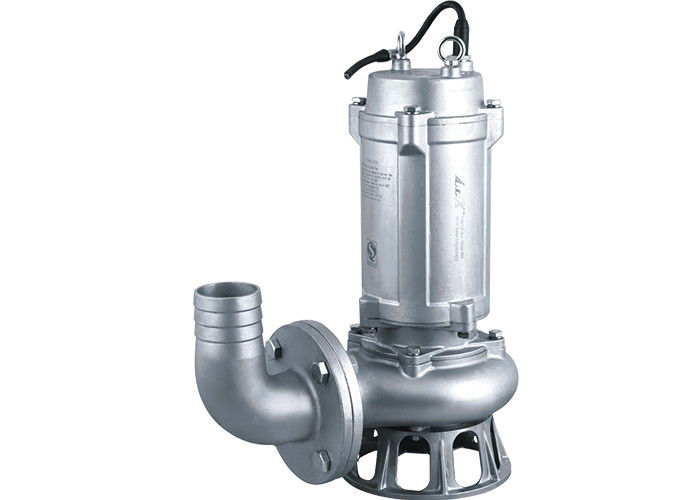 WQP stainless steel submersible sewage pump efficiently solves drainage problems