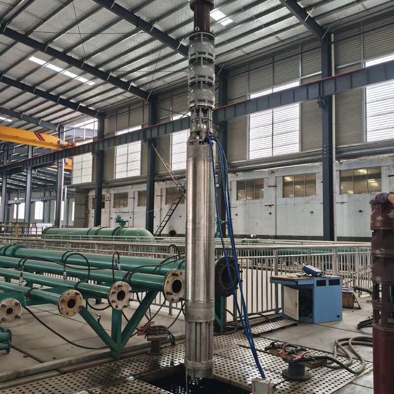 300QJH400-80/2-150KW Włókno ze stali nierdzewnej, głęboko podwodne pompy, odporne na korozję, rozwiązanie dla platform morskich