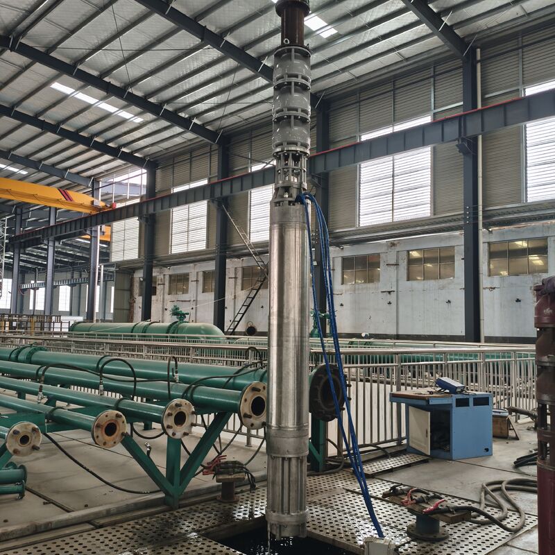 300QJH400-80/2-150KW Włókno ze stali nierdzewnej, głęboko podwodne pompy, odporne na korozję, rozwiązanie dla platform morskich