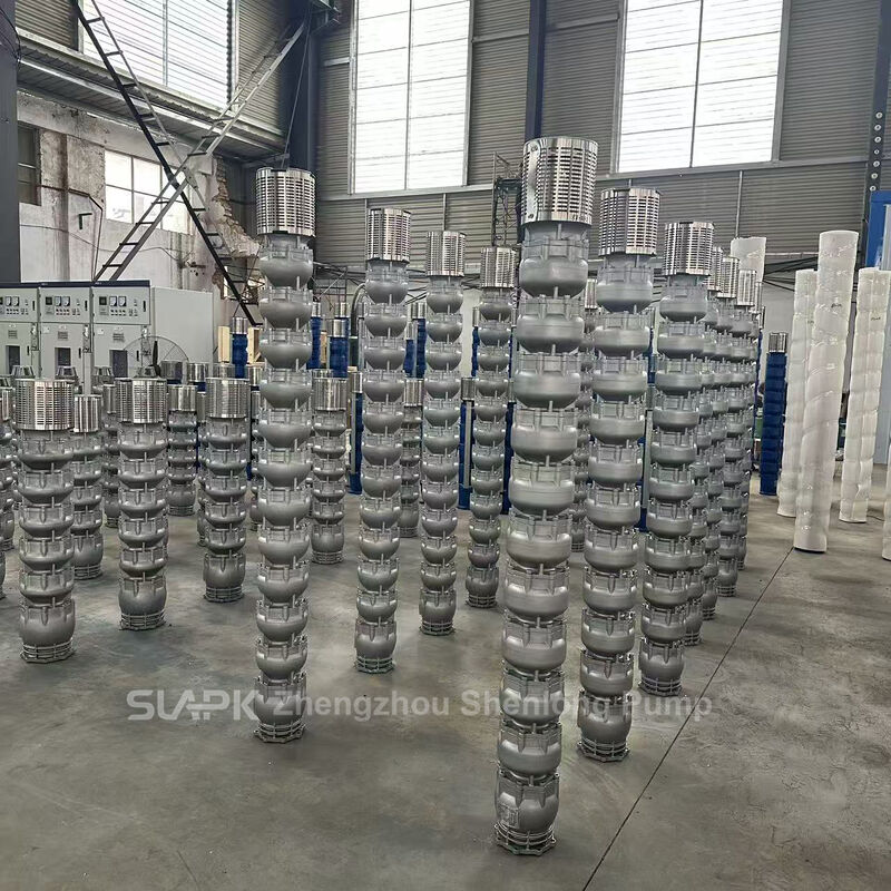 300QJH-300-62-75KW Pompy z podwodnej studni ze stali nierdzewnej o przepływie 300 m3/h i głowicy 62 m dla odpornej na korozję przeniesienia wody przemysłowej