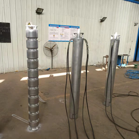 140 kW Podwójna Pompa Zanurzeniowa ze Stali Nierdzewnej z Wysokością Podnoszenia 220 m i Przepływem 136 m³/h do Zastosowań w Głębokich Studniach