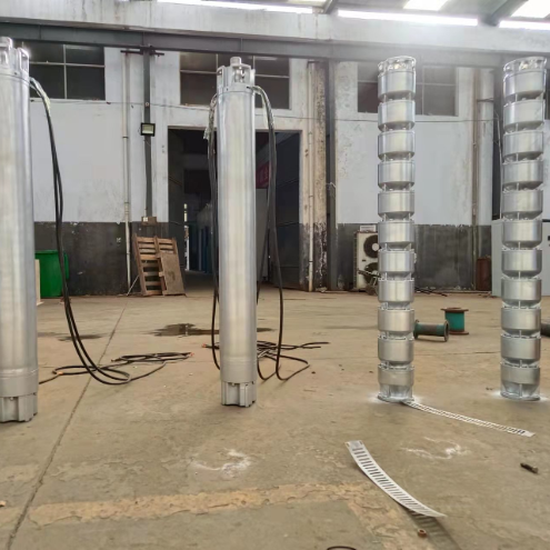 140 kW Podwójna Pompa Zanurzeniowa ze Stali Nierdzewnej z Wysokością Podnoszenia 220 m i Przepływem 136 m³/h do Zastosowań w Głębokich Studniach