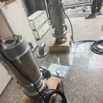 Pompa zanurzająca ściekowa ze stali nierdzewnej 45KW 440V 60Hz do odprowadzania ścieków o wysokim przepływie