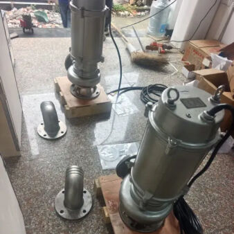 Pompa zanurzająca ściekowa ze stali nierdzewnej 45KW 440V 60Hz do odprowadzania ścieków o wysokim przepływie