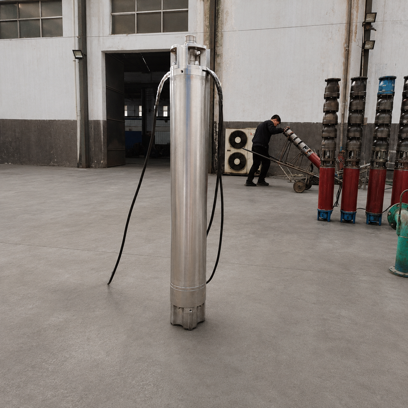 200QJH150-150-110kW Pompy głębokich studni ze stali nierdzewnej Pompy wysokiego przepływu i wysokiej głowicy do głębokich studni i inżynieryjnych systemów wodnych