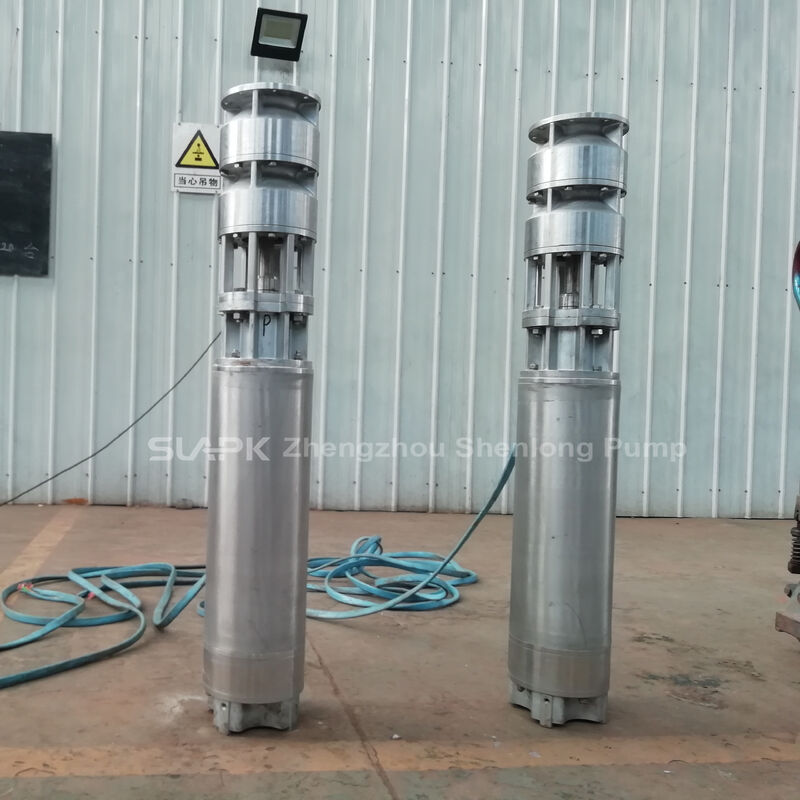 QJH serii 304 ze stali nierdzewnej, głęboki, dobrze zanurzalny pompa z głową 150 m i przepływem 70~230 m3/h