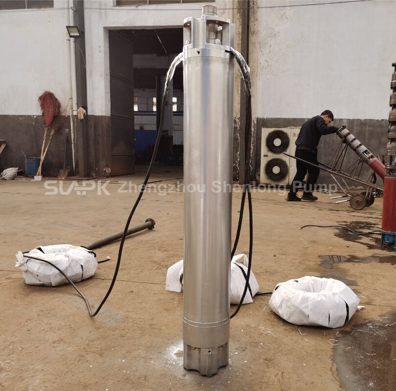 QJH serii 304 ze stali nierdzewnej, głęboki, dobrze zanurzalny pompa z głową 150 m i przepływem 70~230 m3/h