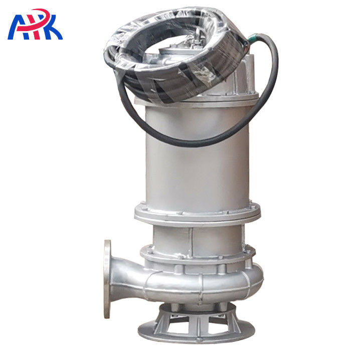 200m3/H Submersible Sewage Cutter Pump 22m Head 50hz Frequency 380v